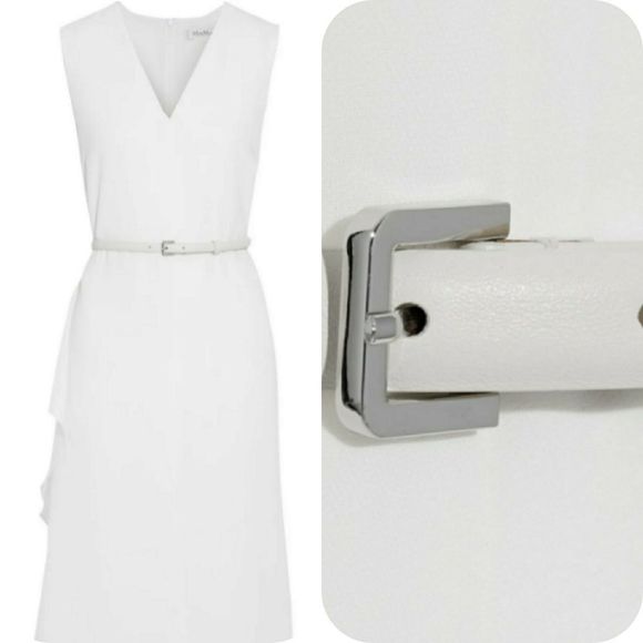 MAX MARA
Robin belted draped cady dress - Picture 3 of 13